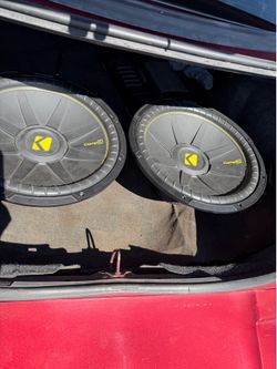 Kicker subwoofers