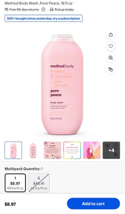 Method body wash