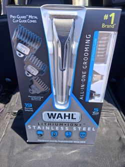 Wahl Stainless Steel Trimmer Set