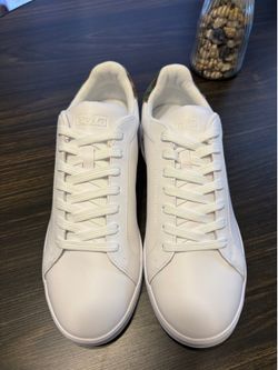 Polo Ralph Lauren white sneakers