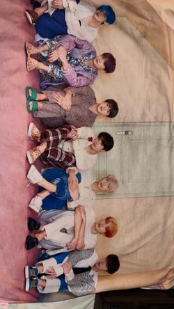 Offical BOY with luv blanket 39”x28