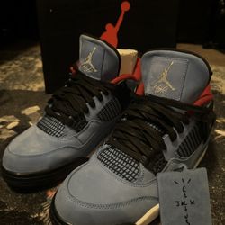 Jordan 4 Retro x Travis Scott Mid Cactus Jack Mens size 10.5 Travis Scott