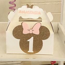 Minnie Mouse Themed Candy Boxes