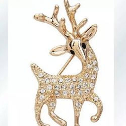 New Deer Brooch Pin Jewelry Gift 