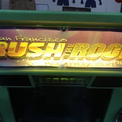San Francisco Rush the Rock Arcade Machine