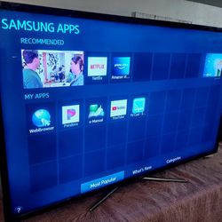SMART  TV  SAMSUNG   65"  LED  WITH  SCREEN   MIRRORING 🟥( NEGOTIABLE  )🟩