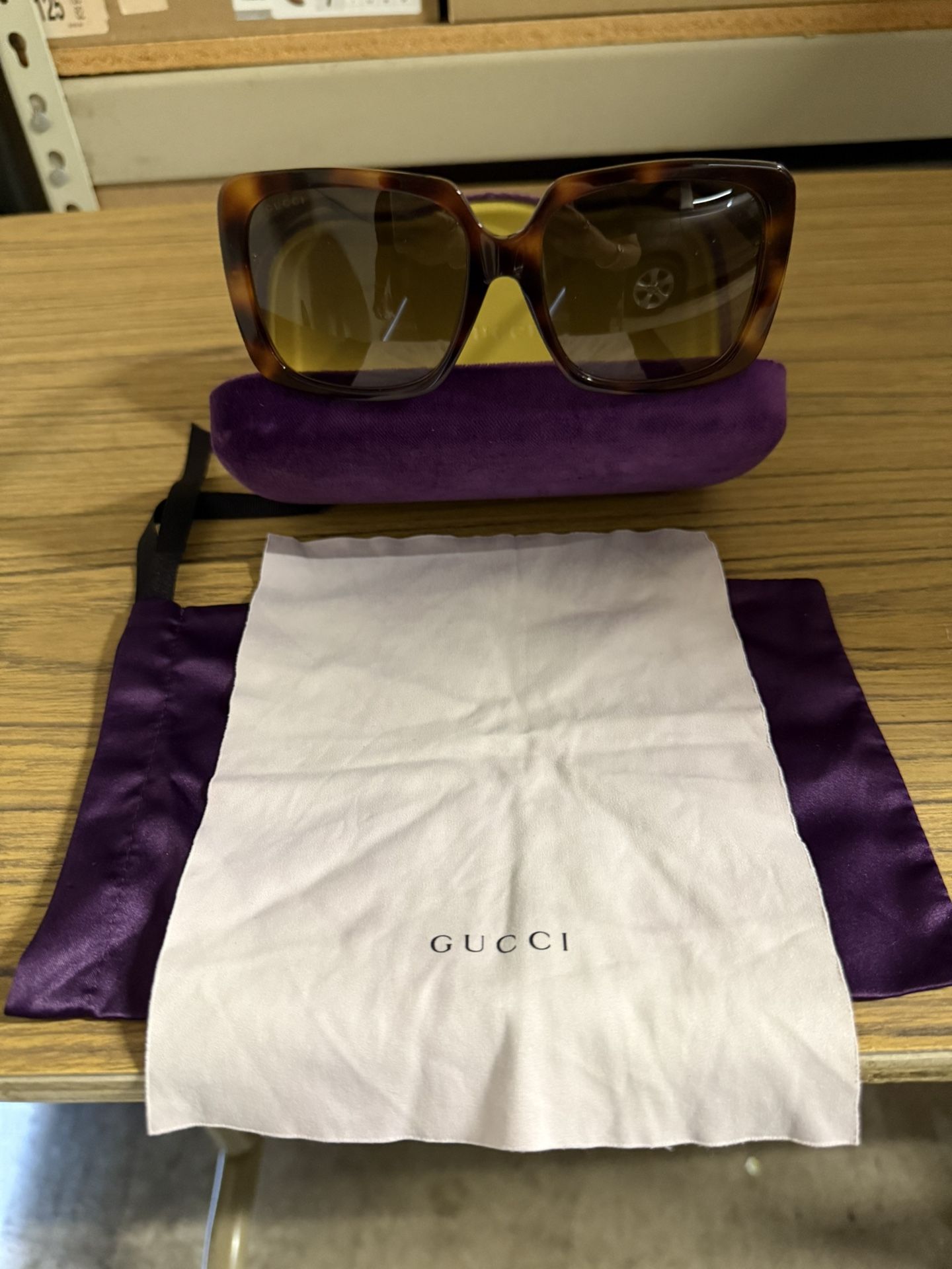 Gucci 0728sa Havana/Brown