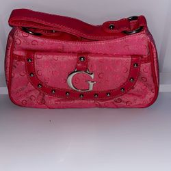Pink G purse