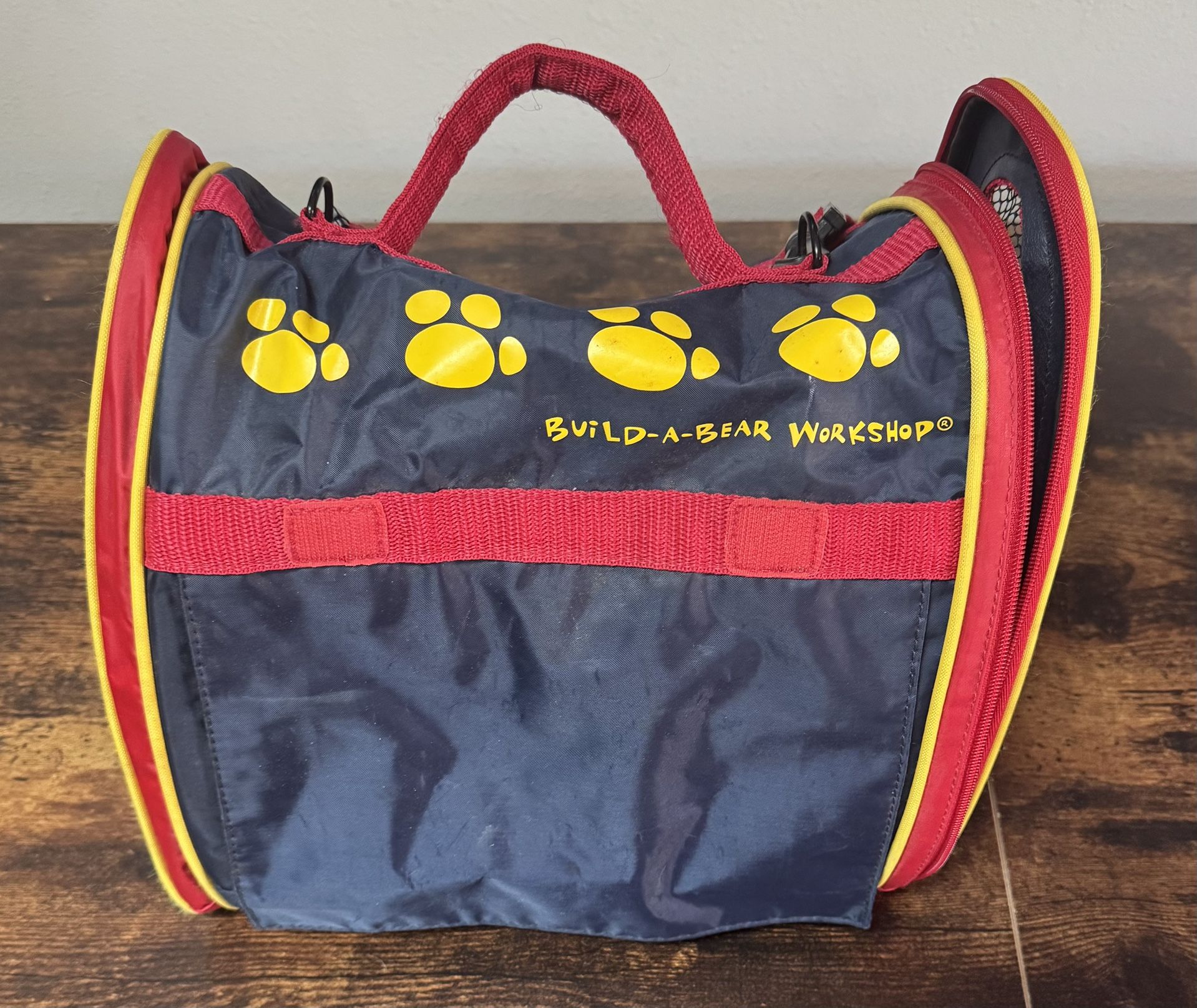 BUILD A BEAR Travel Pet Kennel Carrier Bag Animal Dog Cat Toy just $5
