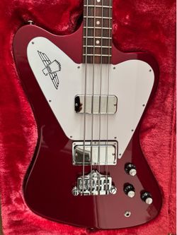 Like NEW 2023 🇺🇸USA Gibson Thunderbird NR bass guitar - super butter action - Sparkling Burgundy 🇺🇸