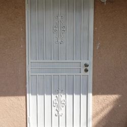 Screen Door With Sheet Metal