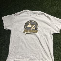 white baggy az t shirt