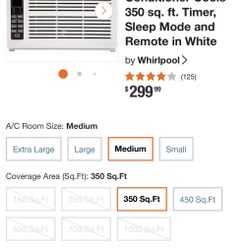 Whirlpool Air Conditioner 
