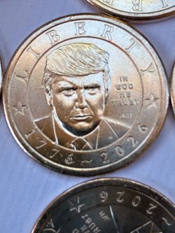 Trump Liberty Commemorative Coin 1776–2026