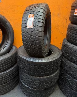 265/65R17 Falken Wildpeak A/T Full Set of 4 Used Tires
