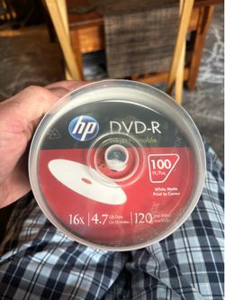 HP dvd-r 16x/4.7 120min spindle pack