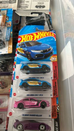 Hotwheels 2018 Honda Civic Type R N Case