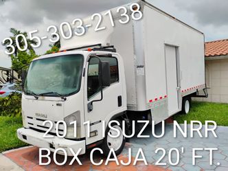 2011 ISUZU NRR BOX TRUCK 20' FT.