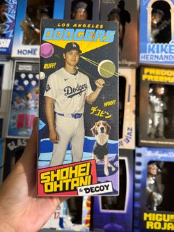 Shohei Ohtani & Decoy LA Dodgers Bobblehead