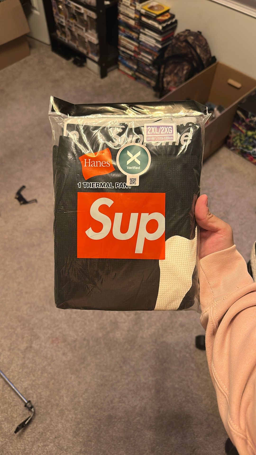 Supreme Skeleton Thermal Bottoms 2XL