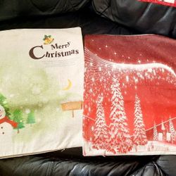 New CHRISTMAS PILLOW COVER 16 BY 16