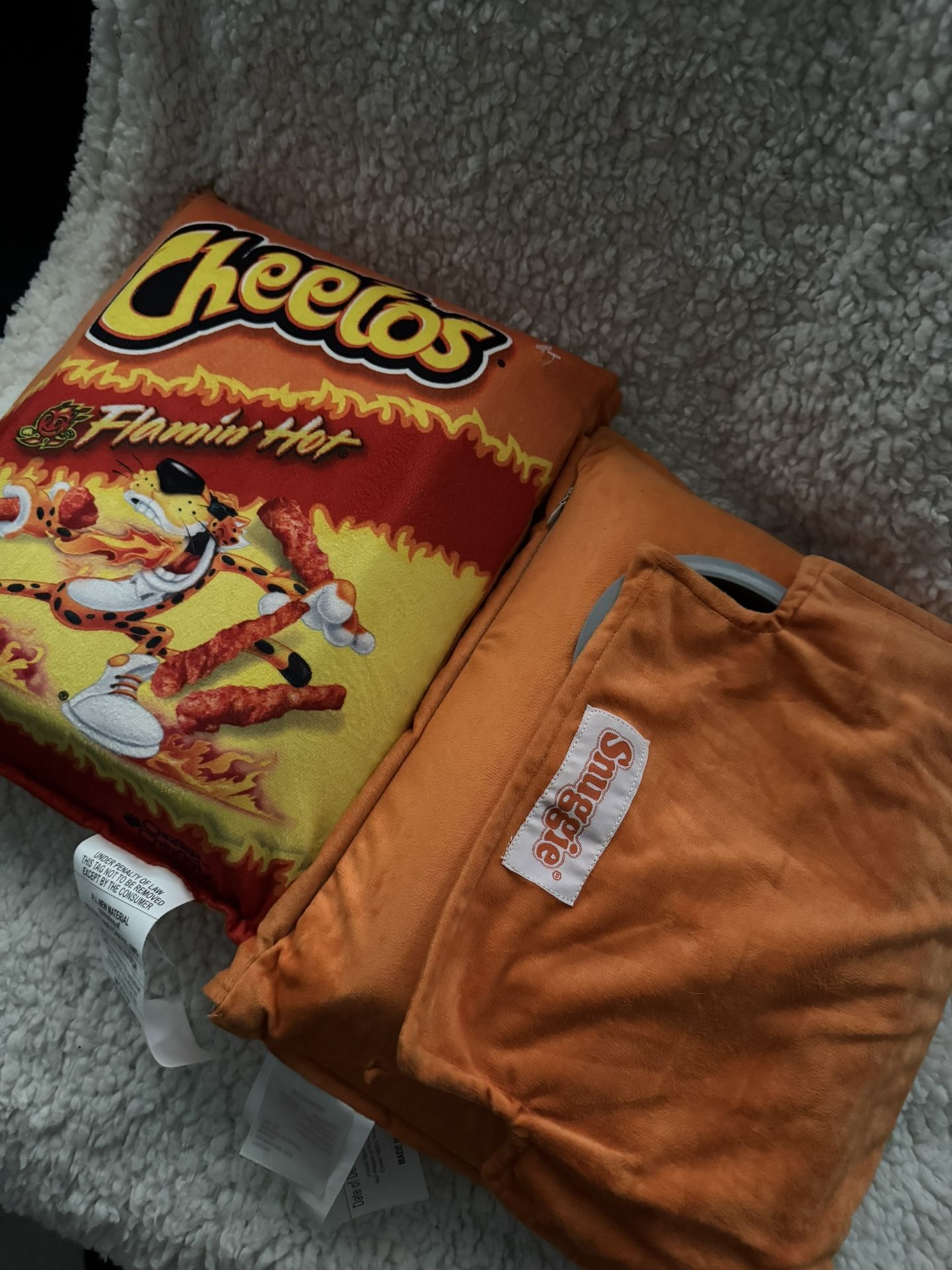 Hot Cheetos Pillows/tray