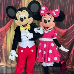 Mascots Mickey & Minnie 