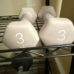 3lbs Dumbbells Set