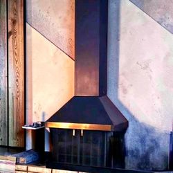 Mid Century Fireplace