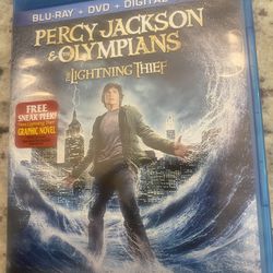 Percy Jackson & Olympians The Lightning Thief Blu-Ray DVD Digital Set
