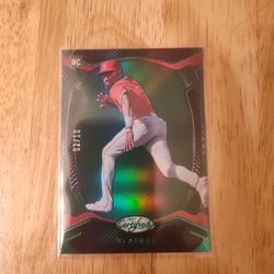 Joe Adell Panini Chronicles Green Parallel 2/10 RC