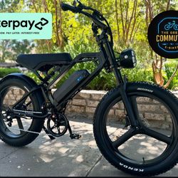 Ultimate 1500W Electric E-Bike – Fat Tires | 30 Mph 