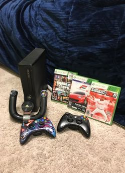 Xbox 360 w/ games