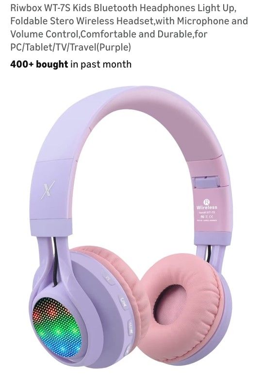 riwbox WT-7S wireless headphones