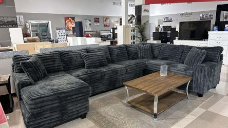 OM• $38 Initial • Brand New Sectional with Chaise