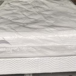 Like New Full Size Mattress - Box Spring And Frame Optional