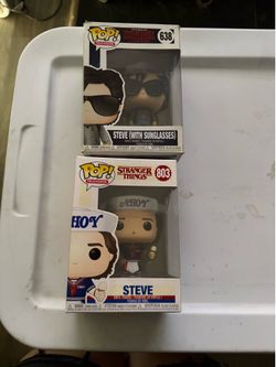 Stranger Things Funko Pops - steve harrington