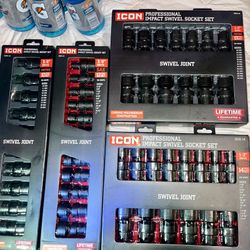Icon Impact  Swivel Socket Sets 