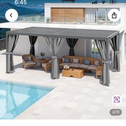 Brand New Pergola In Box Receipt Available 