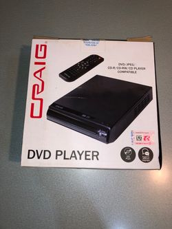 Craig DVD Player with Remote