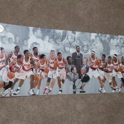 2001-2002 Portland Trailblazers (Jail Blazers) Basketball Poster