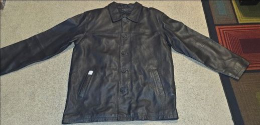 Vintage HBO The Sopranos Leather Jacket Size XL Promotional Car Coat Unworn New