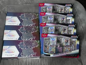 Pokemon prismatic SPC Super Premium Collection and Premium Figure Collection