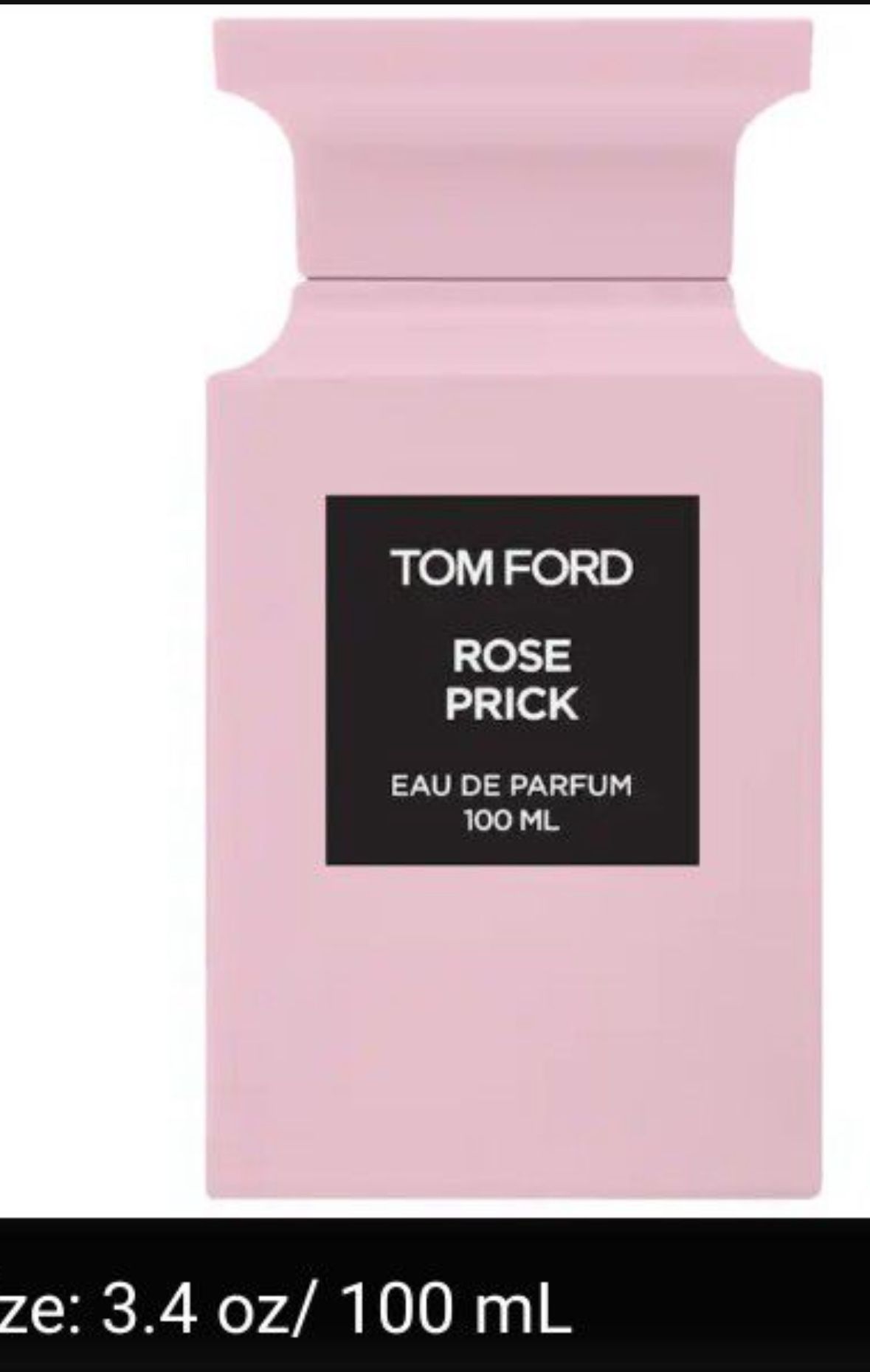 TOM FORD ROSE PRICK EAU DE PARFUM 3.4 oz  New Sealed Authentic 