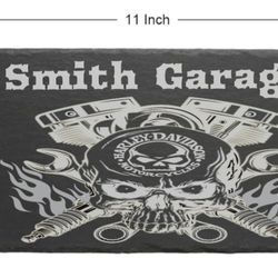 Harley Davidson Skull Slate 