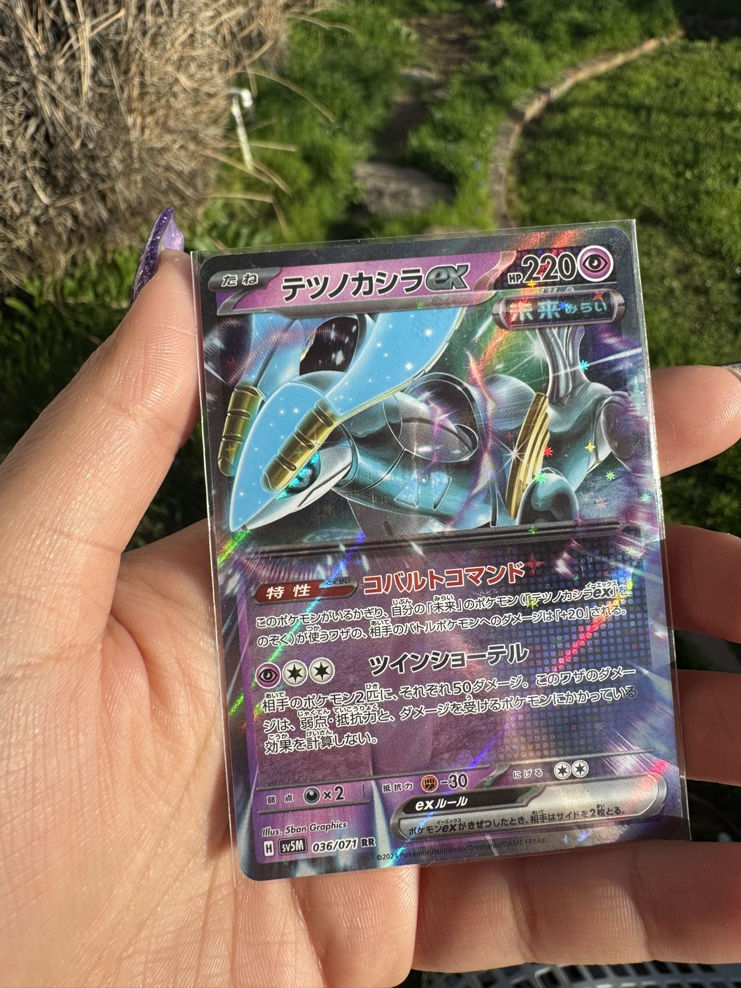Iron Crown Ex Japanese Pokémon