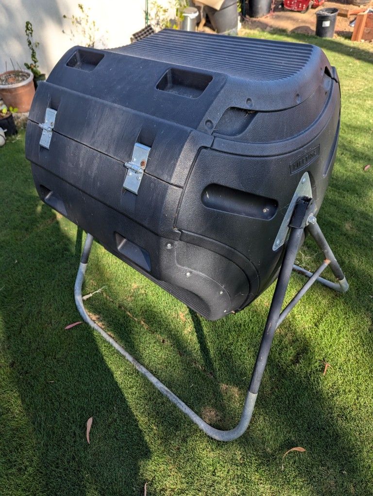 Lifetime 80 Gallon Compost Tumbler with Extra Parts