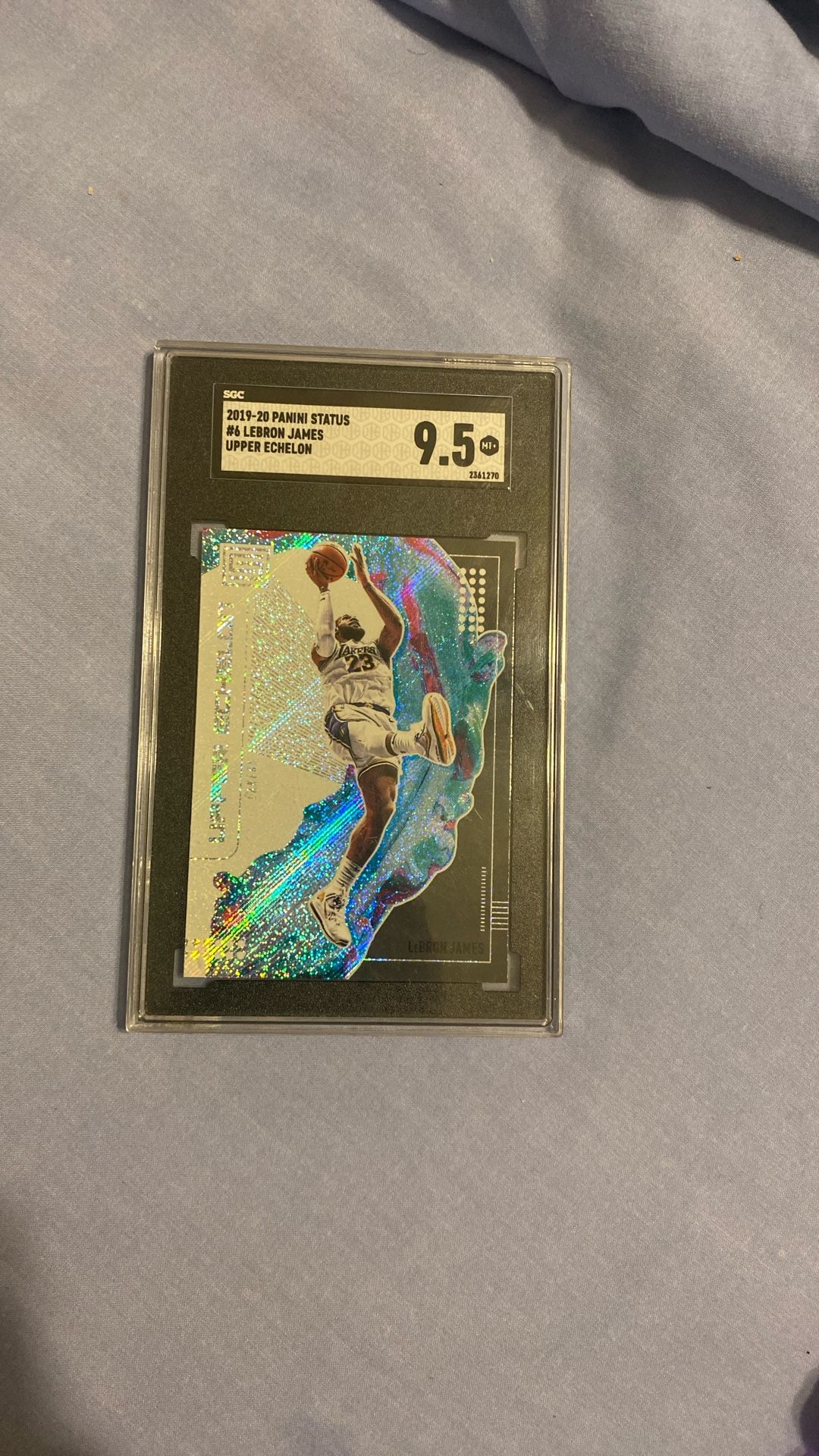 2019 Lebron James Panini Graded 9.5 Minute Upper Echelon