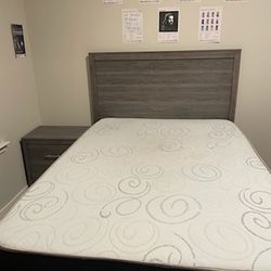 Full Size Bedroom Set W/Mattress
