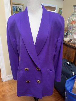 Suit New/tags Dana Buchman 100 Wool Jacket Size 8  